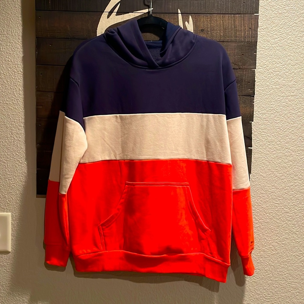 Color block hoody